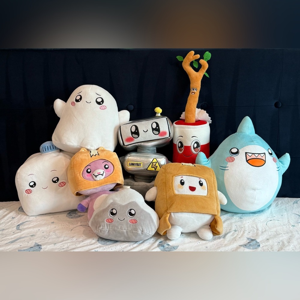 Lankybox Ultimate Plush Bundle Set